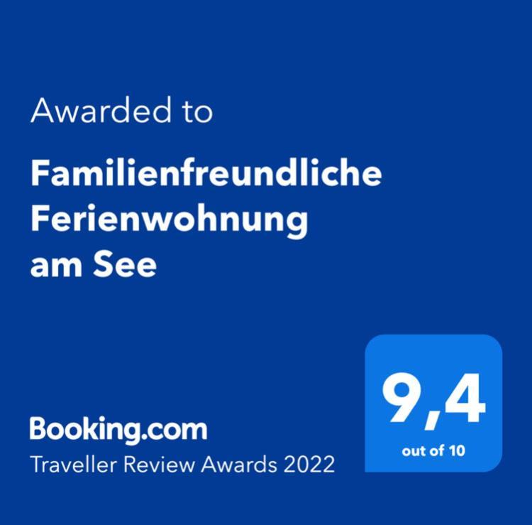 Familienfreundliche Ferienwohnung Am See Soemmerda Exterior photo